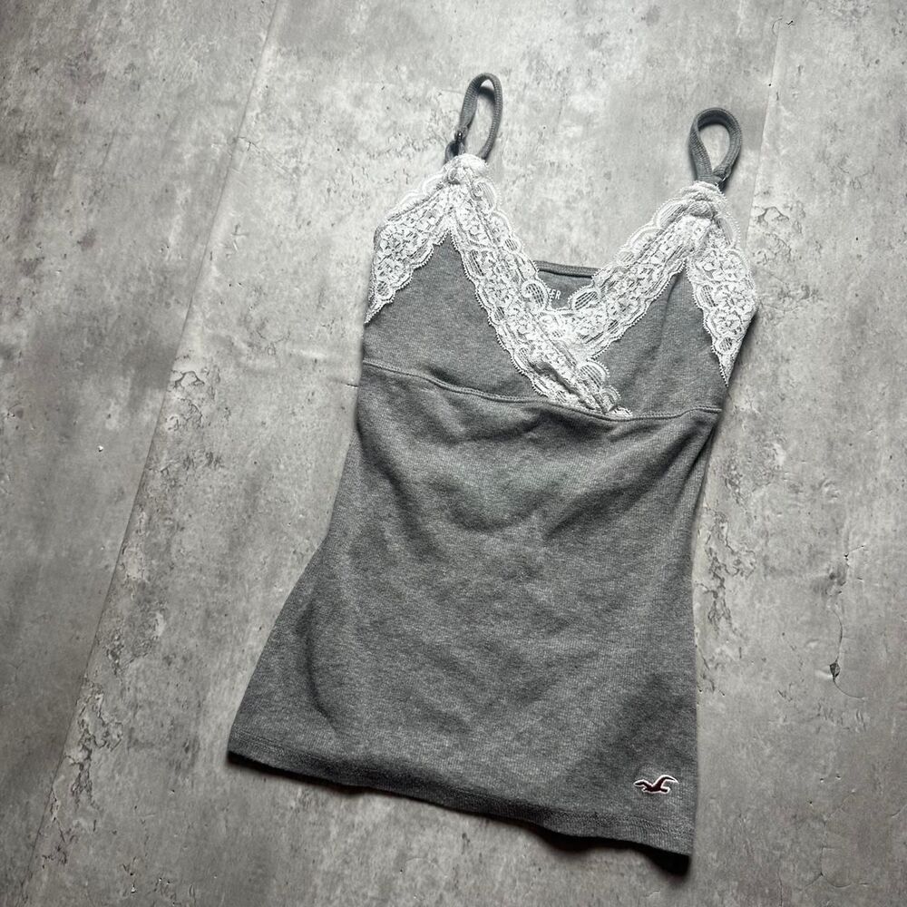 Hollister-co Women's Grey Vest
